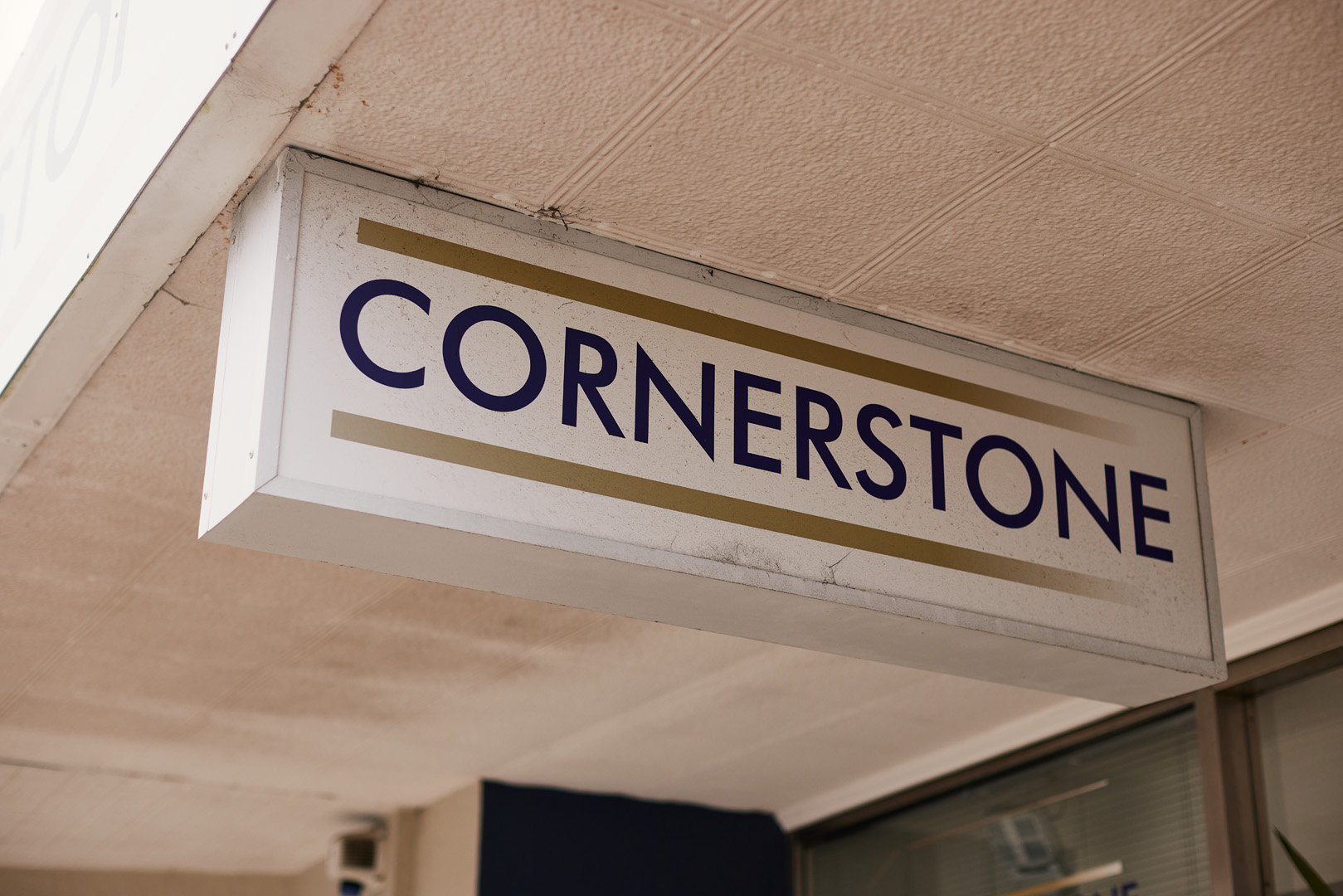 Cornerstone Accounting Services shopfront in Kingston Tasmania